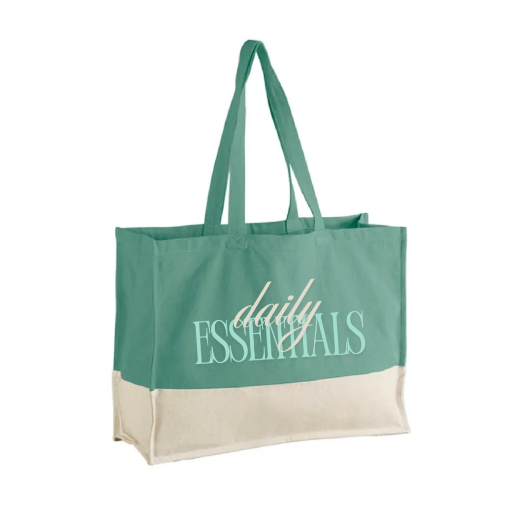Daily Essentials Beach Bag - Sage Green