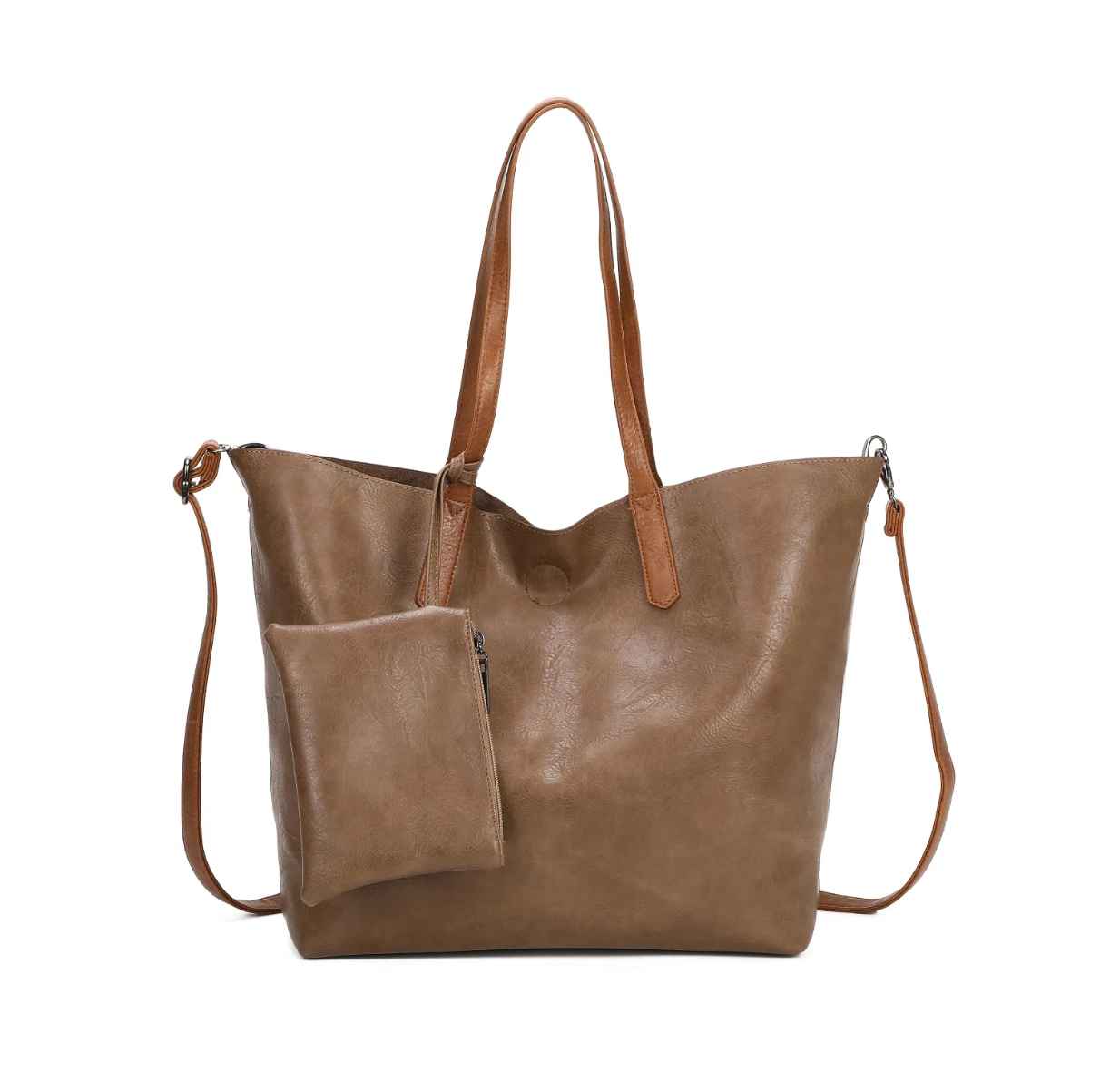 Large Shopper Bag Brown