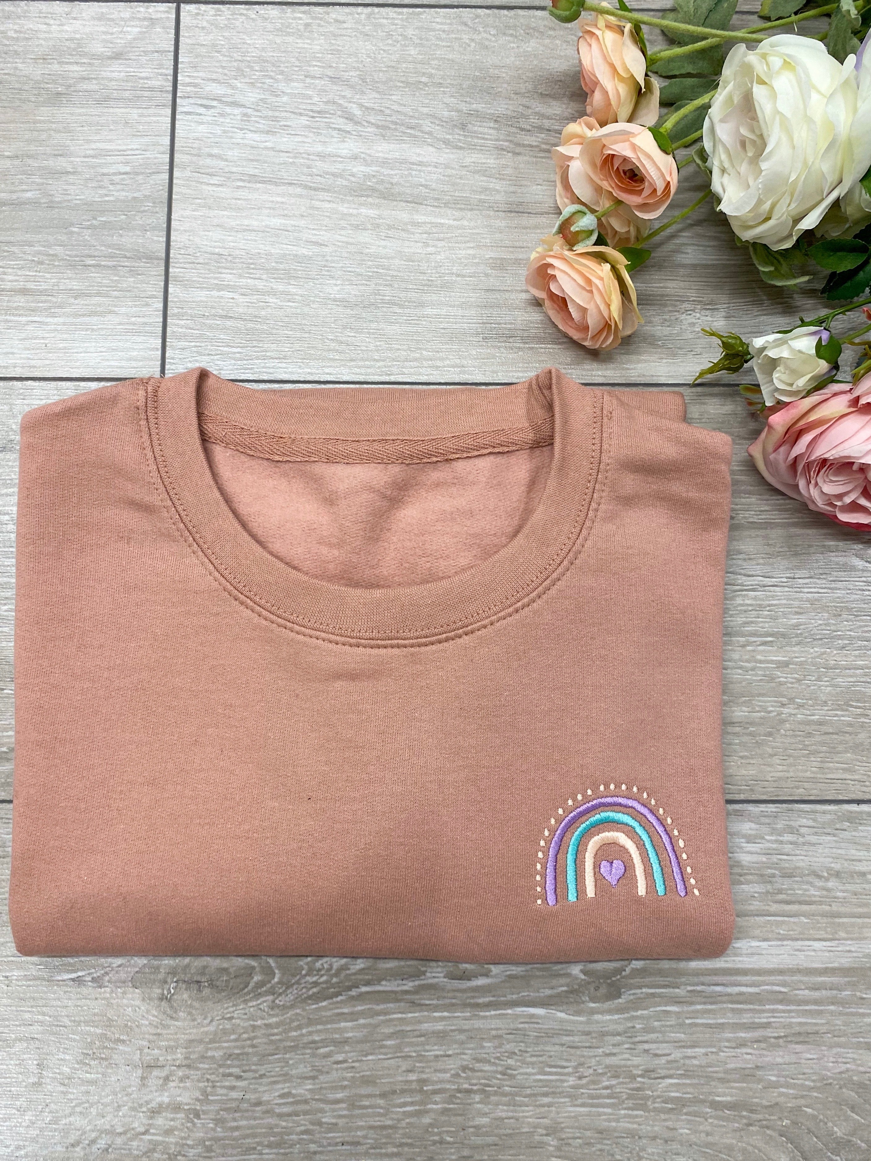 Rainbow Sweater Close Up | Ted & Sticth