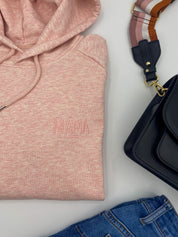 Pink Premium Mama Hoodie | Ted & Stitch