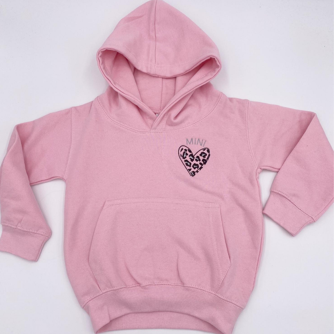 Pink Mini Hoodie | Ted & Stitch