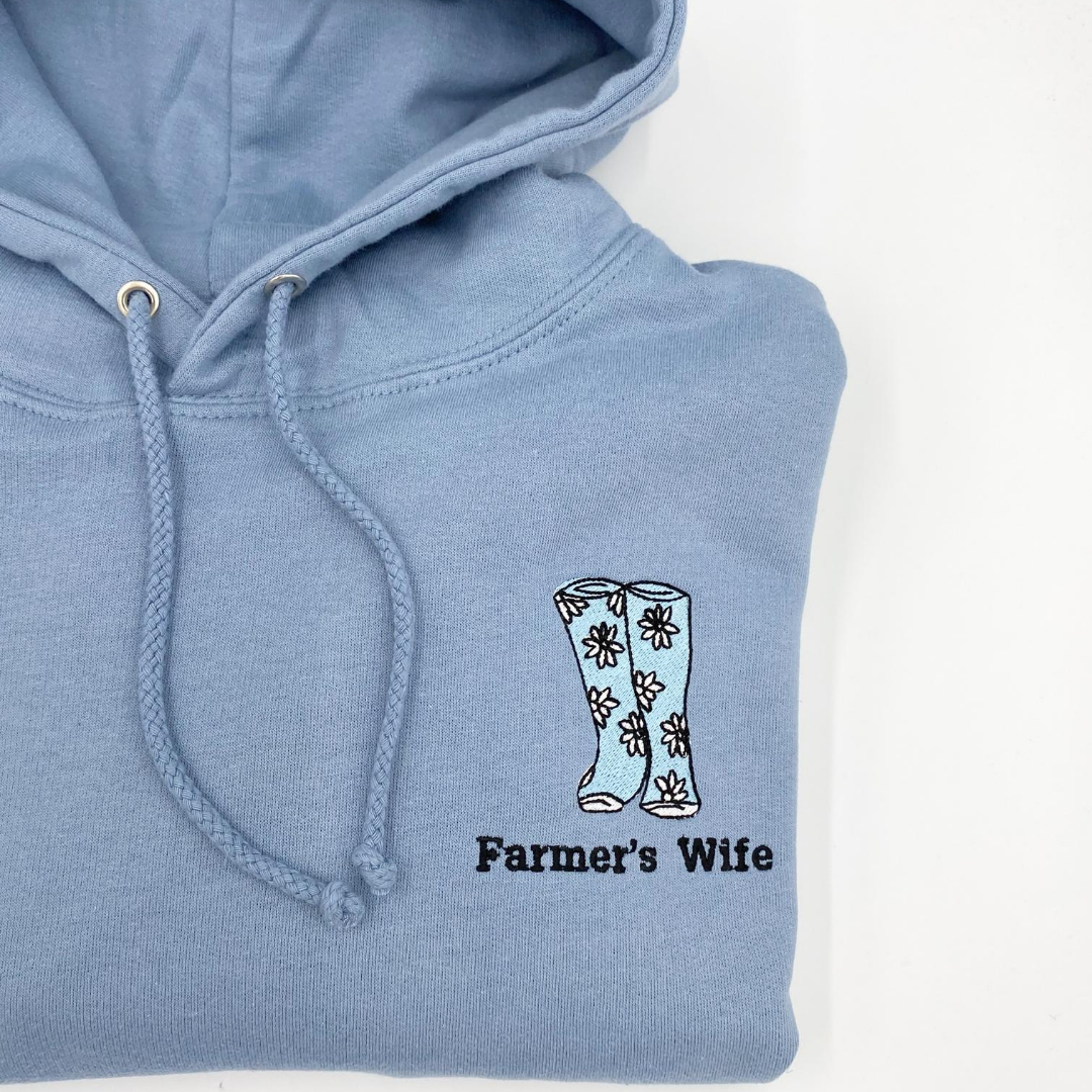 Farmers Wife Hoodie | Ted & Stitch