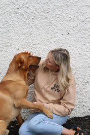 Dog Mum with dog face Sweatshirt or Hoodie