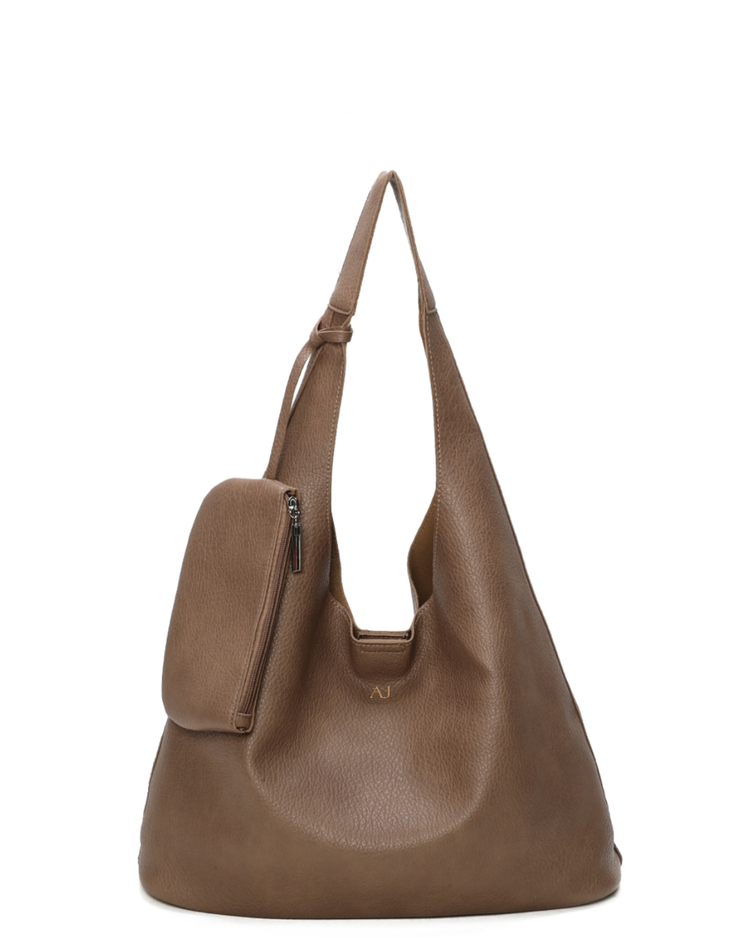 Hannah Taupe Hobo