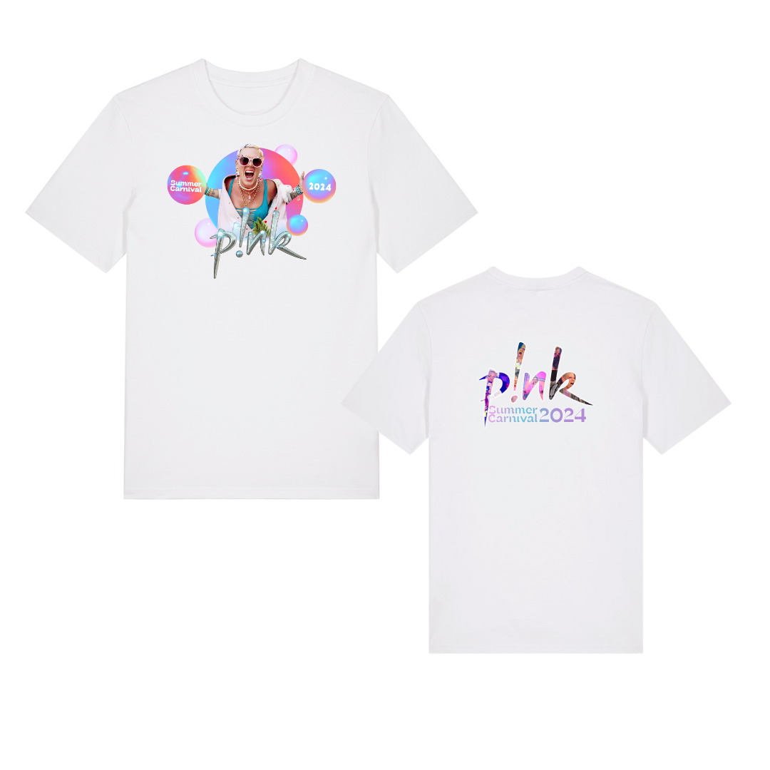 "Pink Carnival" T-shirt BLACK OFFER