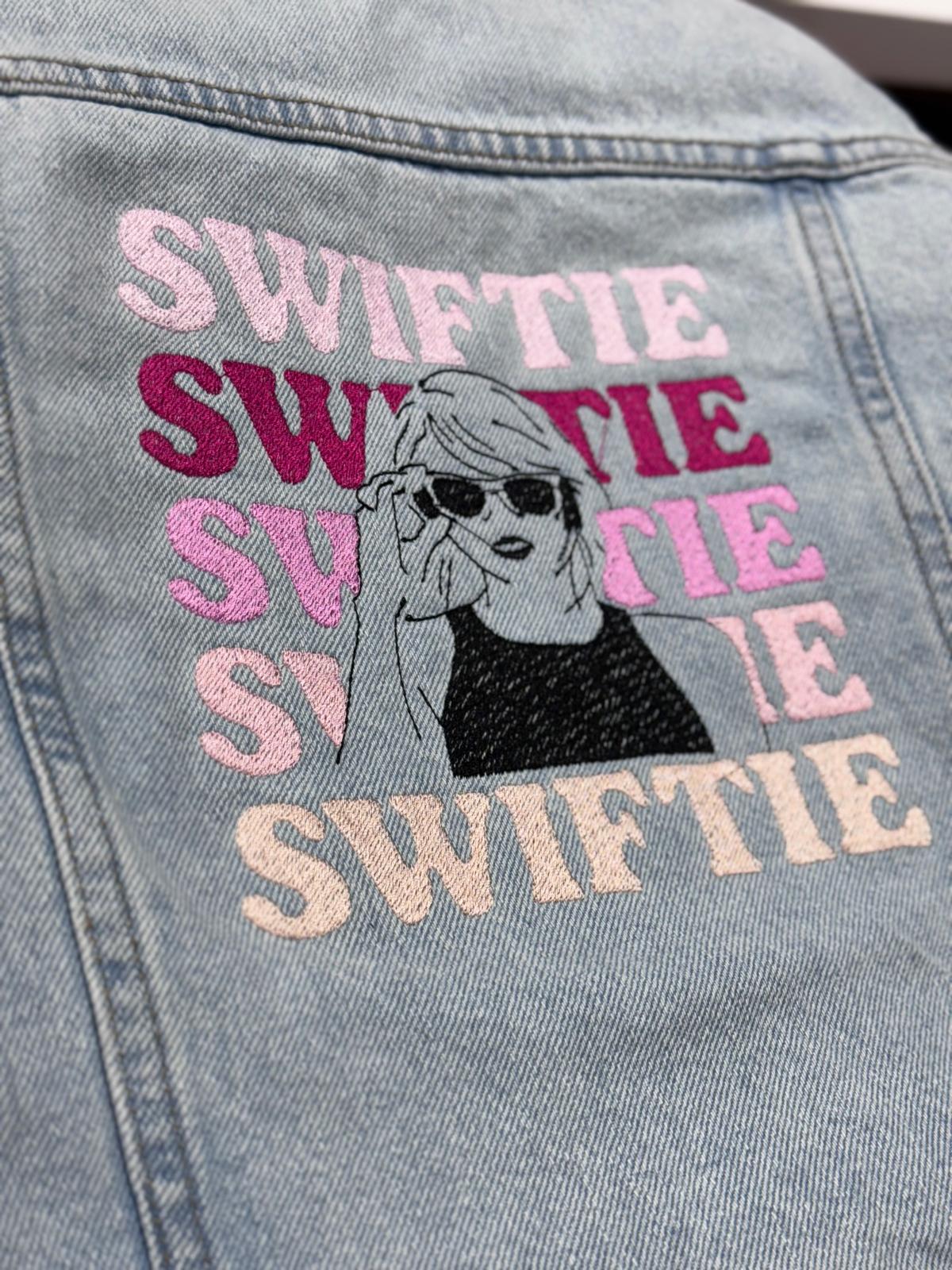 SWIFTIE DENIM JACKET EMBROIDERY ONLY