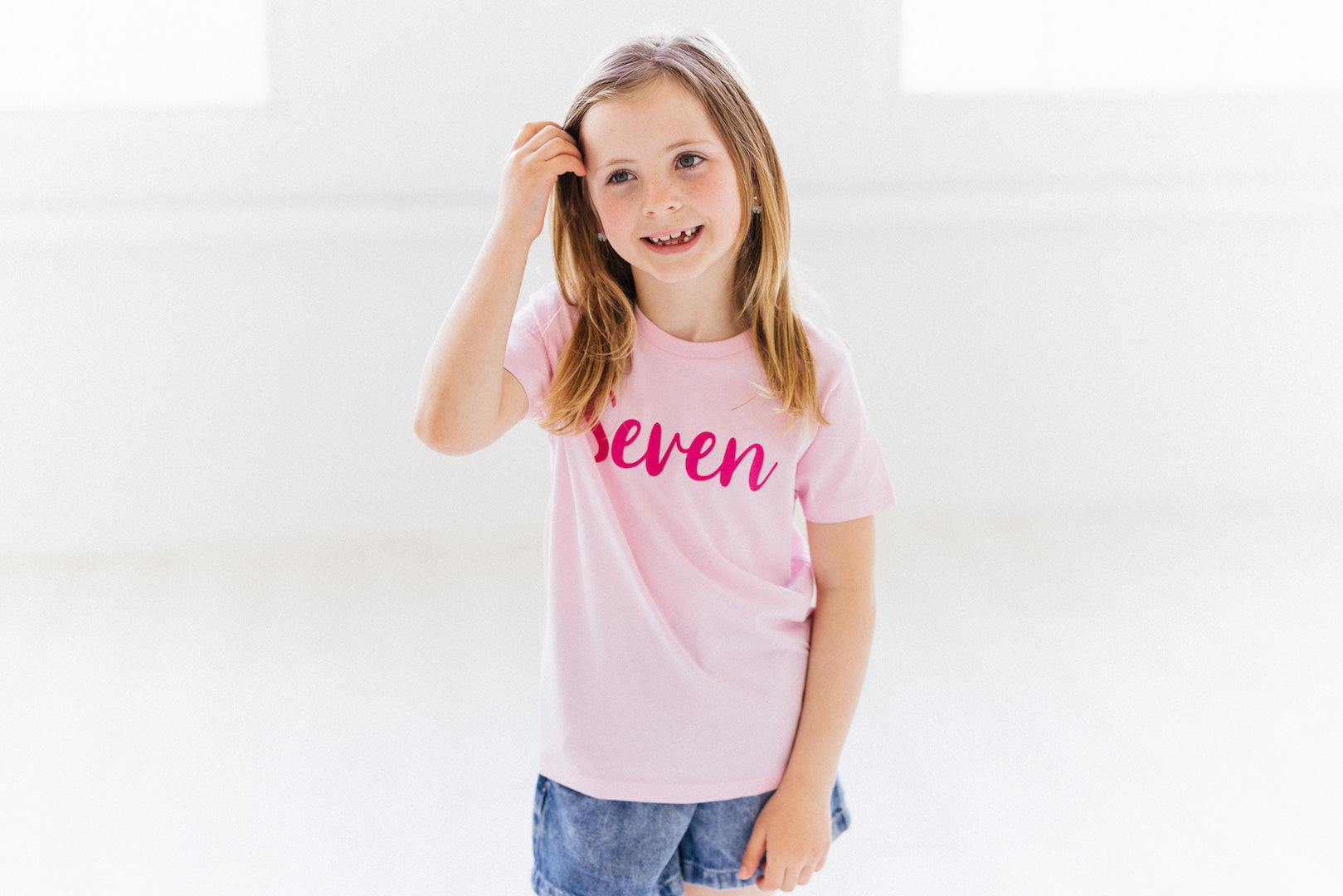 Birthday Girl Milestone Number T-shirt Age 3-13