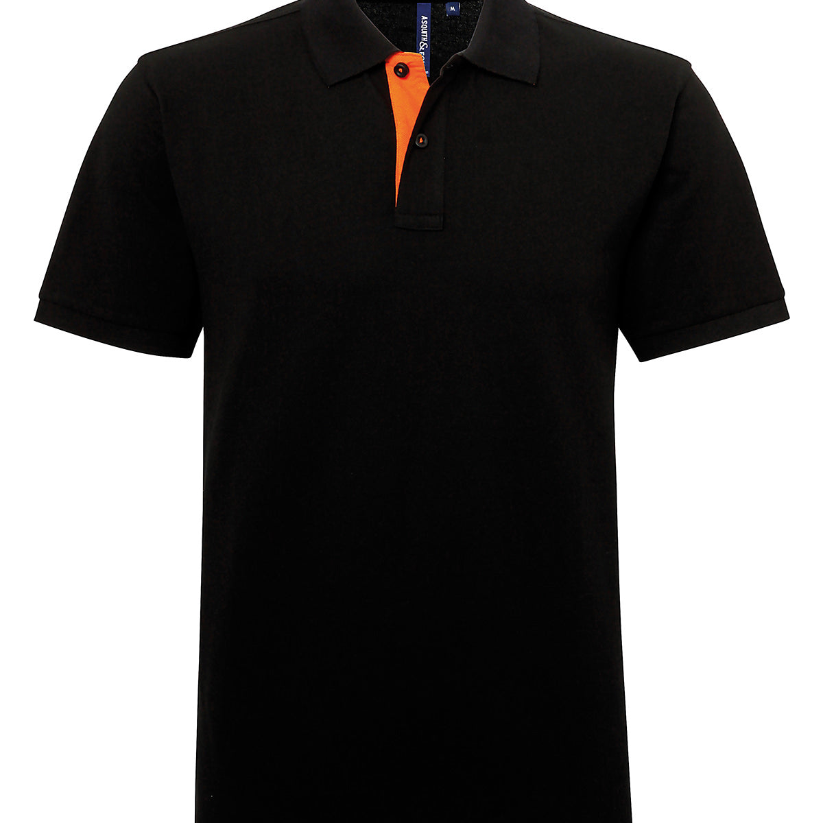 Men's classic fit contrast polo