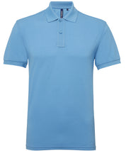 Men’s polycotton blend polo