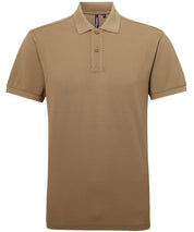 Men’s polycotton blend polo