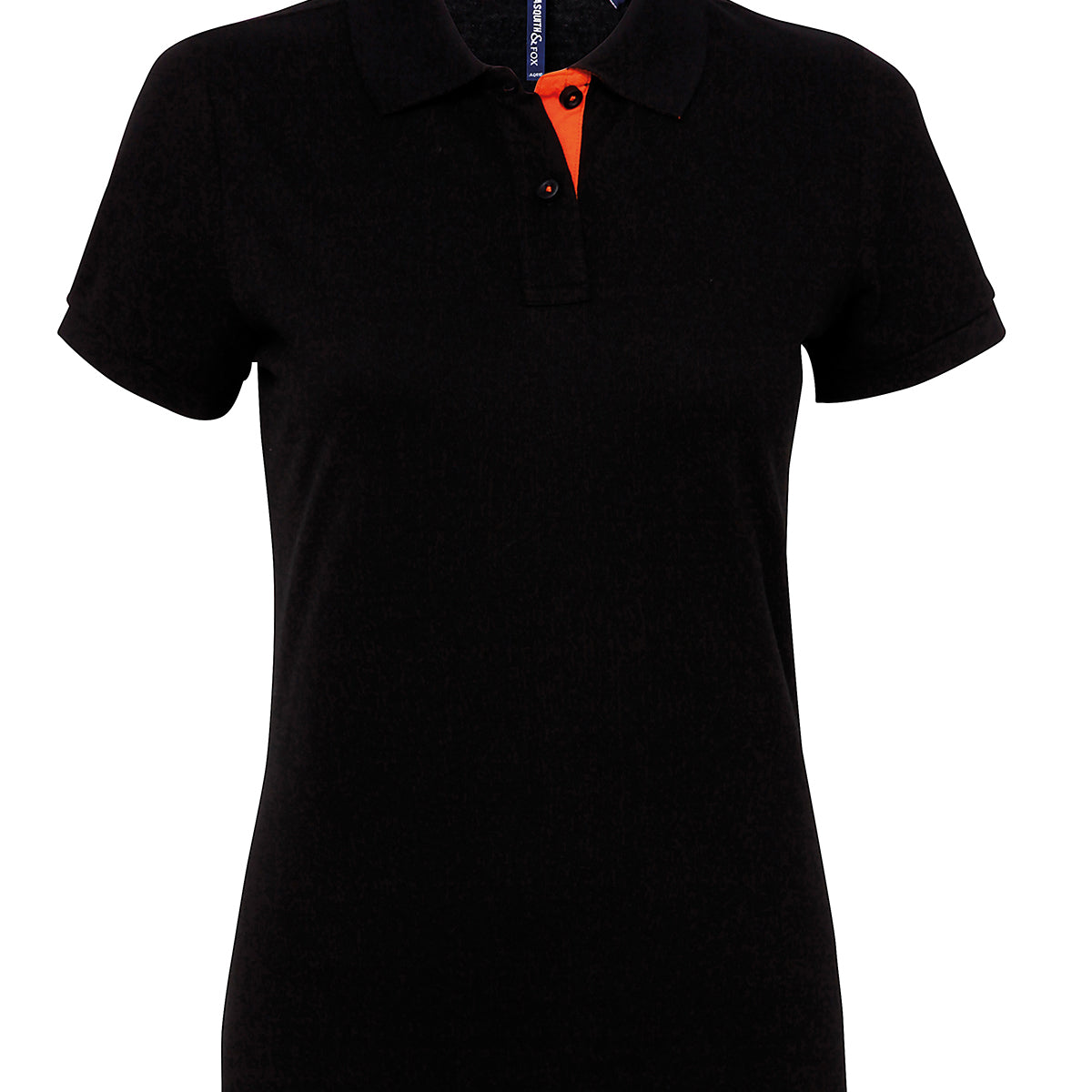 Women's contrast polo