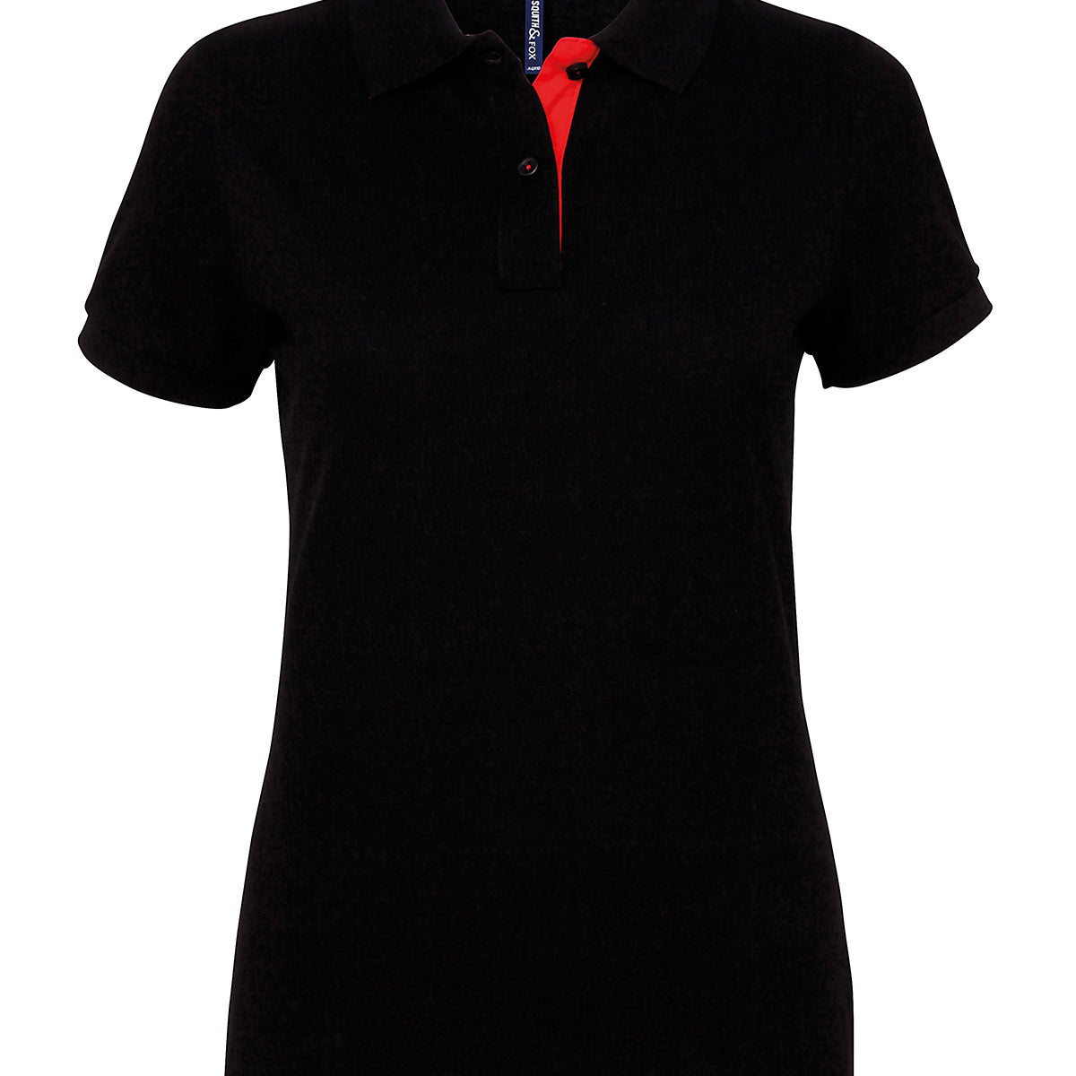 Women's contrast polo