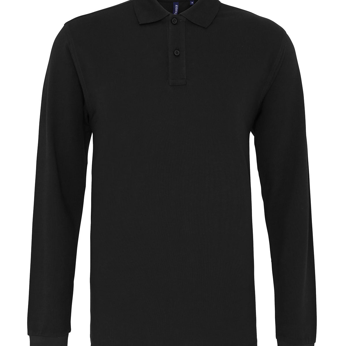 Men's classic fit long sleeved polo