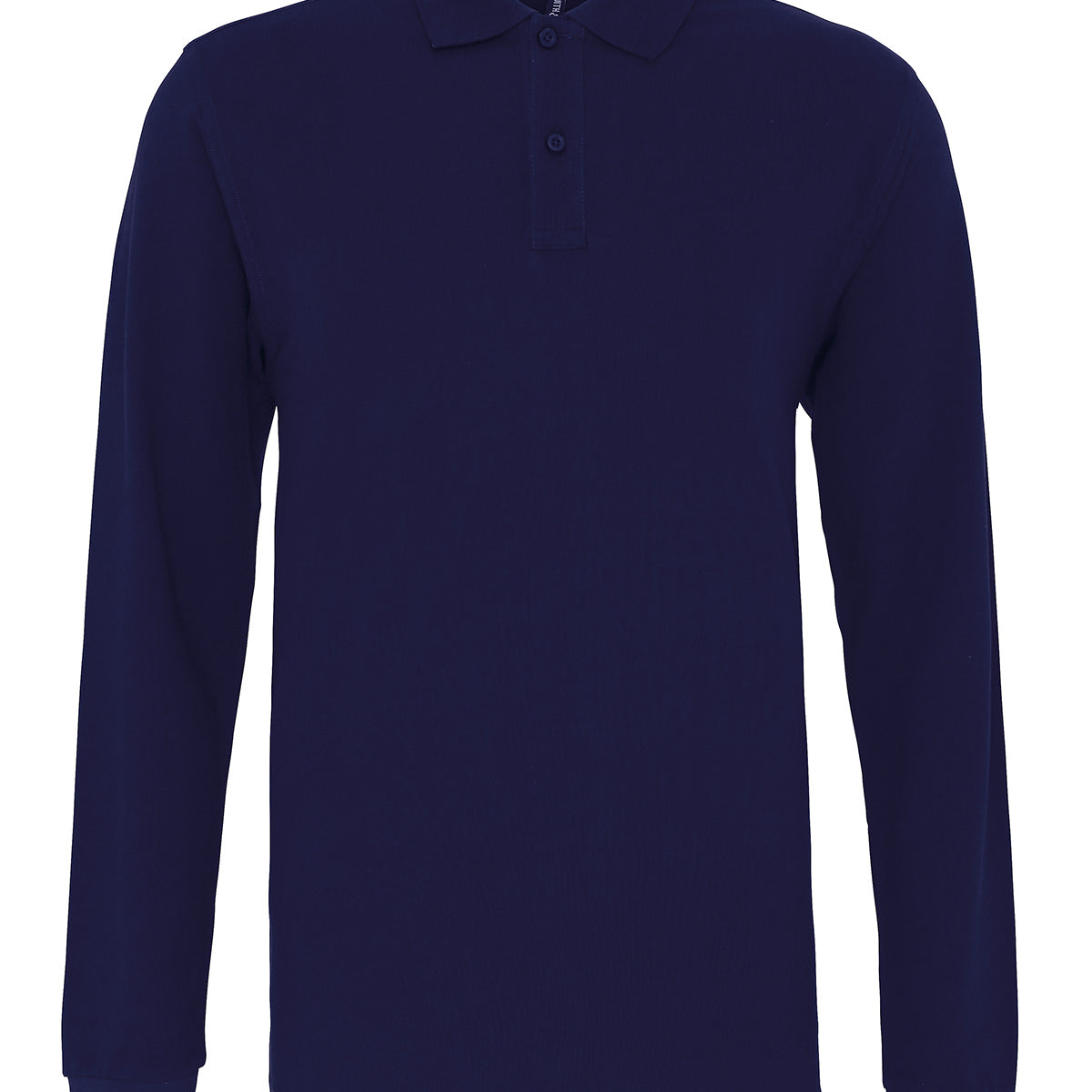 Men's classic fit long sleeved polo