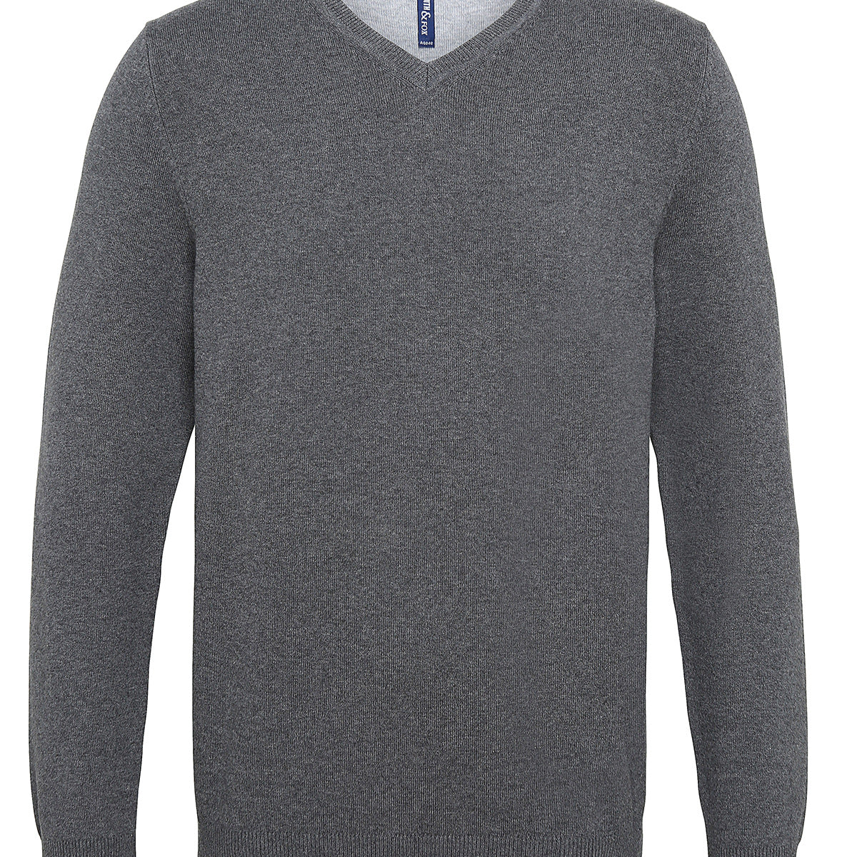 Men's cotton blend v-neck sweater