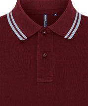 Men's classic fit tipped polo