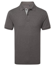 Men's classic fit contrast polo