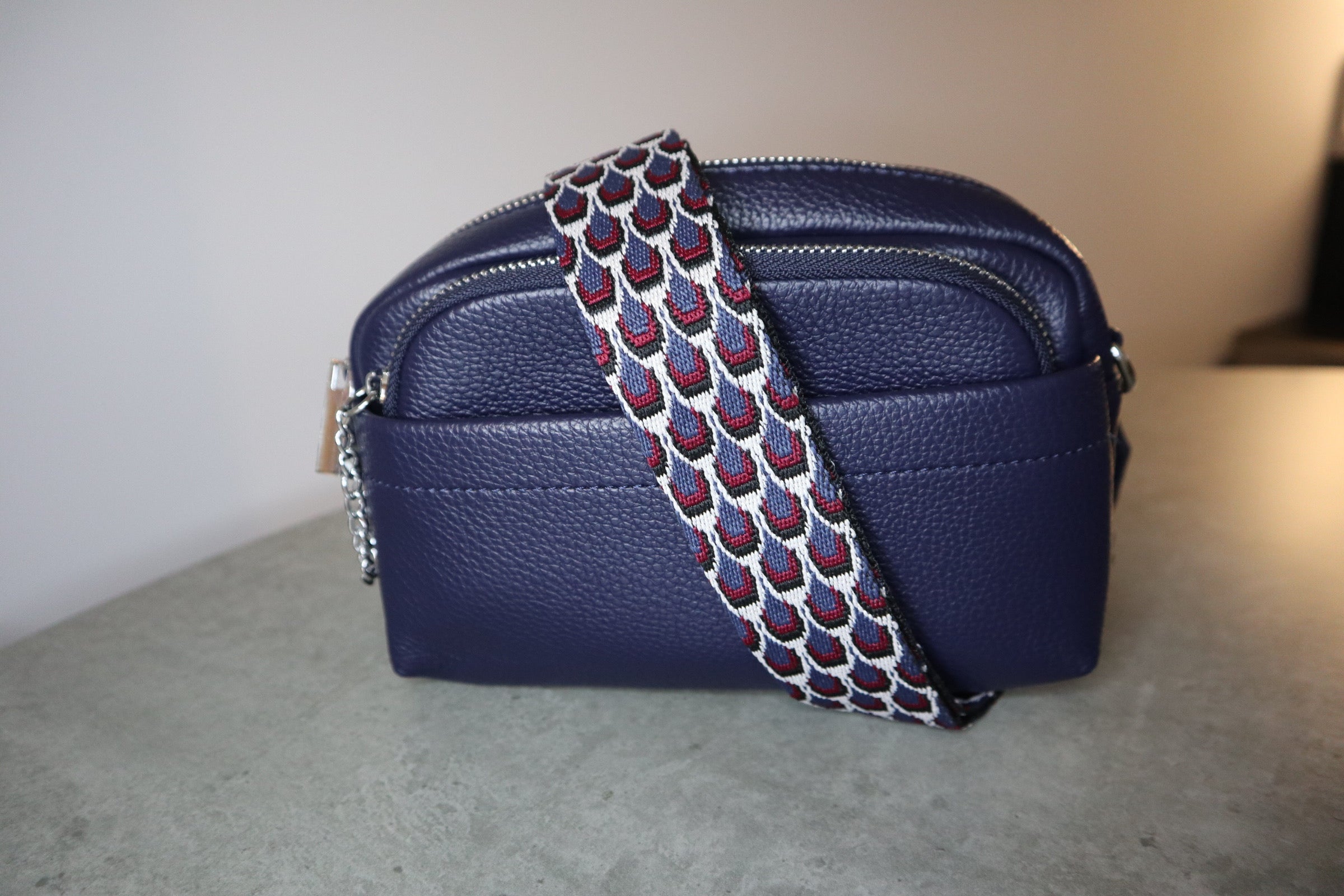 Sophia Navy Crossbody Bag – Ted Stitch Limited