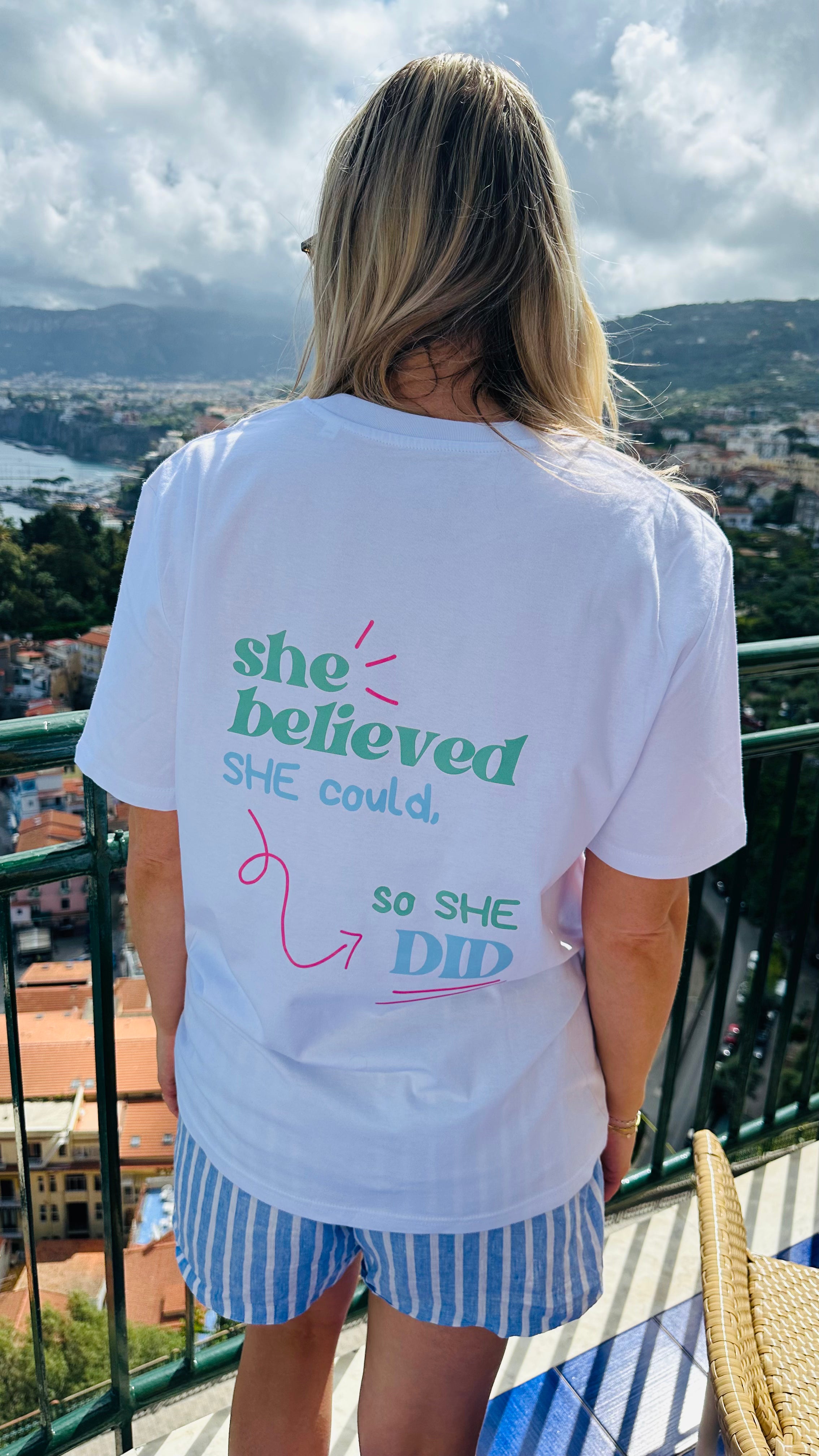 She Believed She Could So She Did Unisex T-Shirt