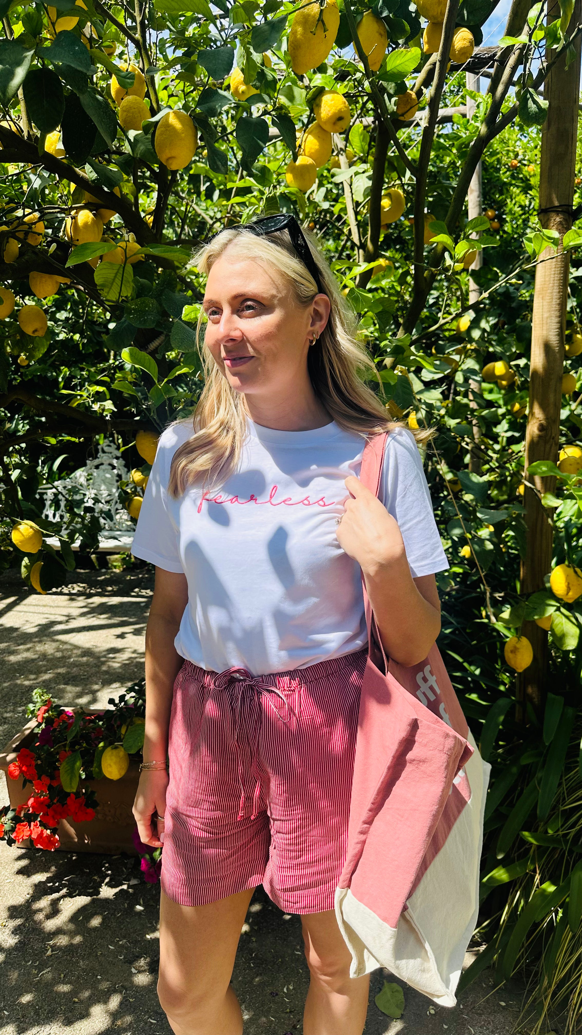 Fearless Relaxed Embroidered T-shirt