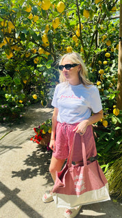 Stuff Stuff Stuff Beach Bag - Rose