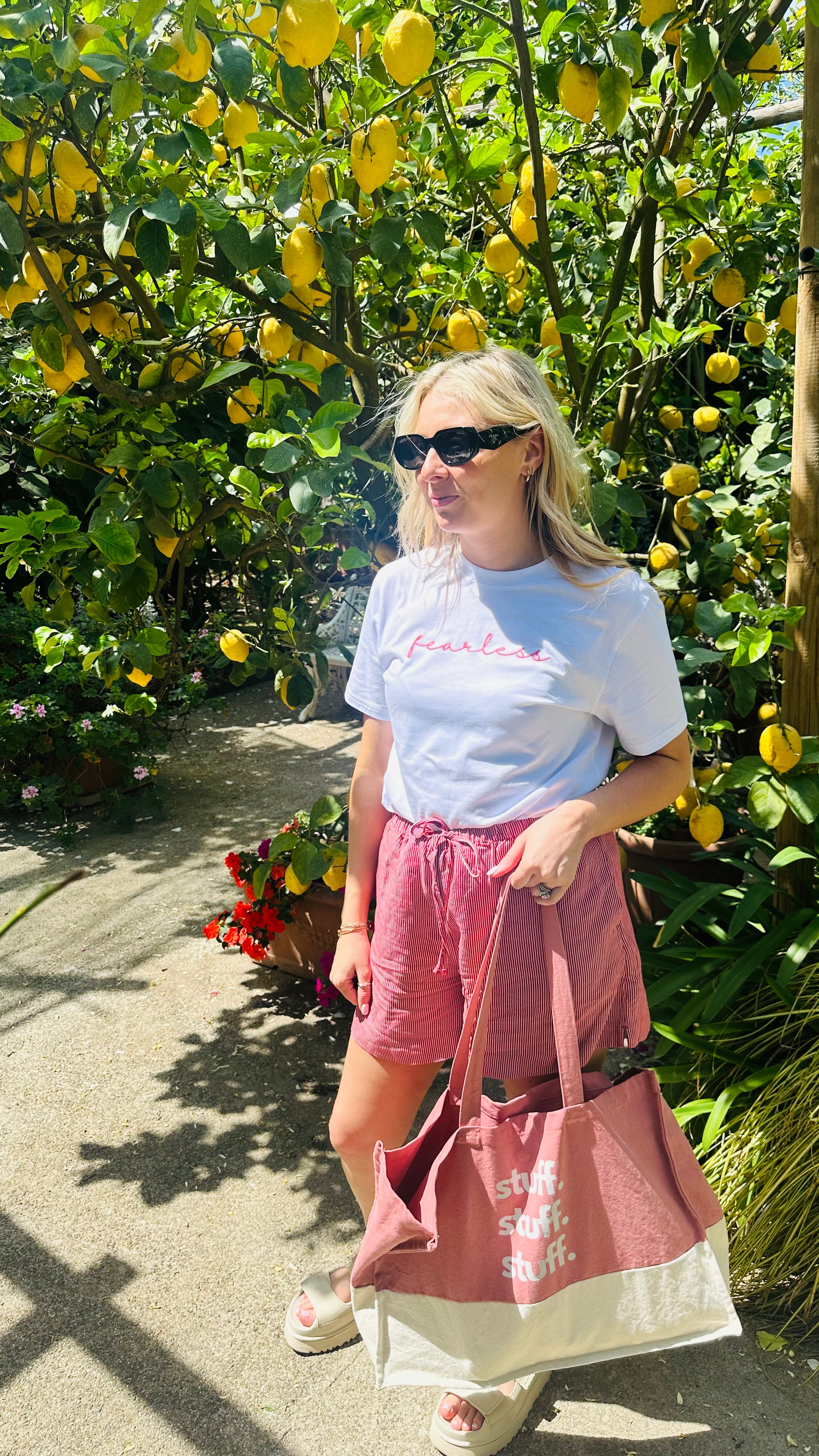 Fearless Relaxed Embroidered T-shirt
