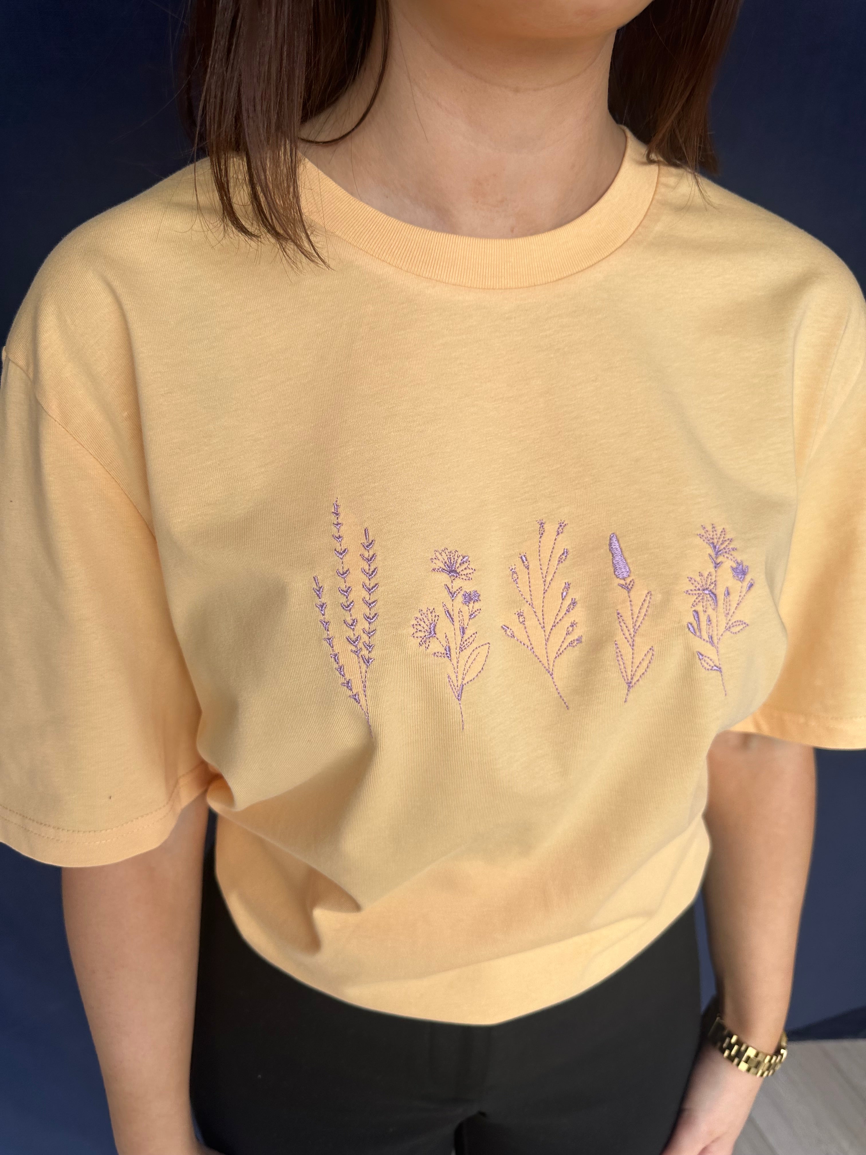 Wheat and Flowers T-shirt