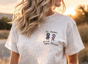 Personalised Handwriting Embroidered T-Shirt – A Wearable Memory Keepsake