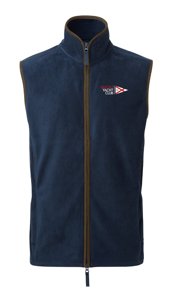 Quoile Sailing Club Gilet – Embroidered - Ladies and Mens
