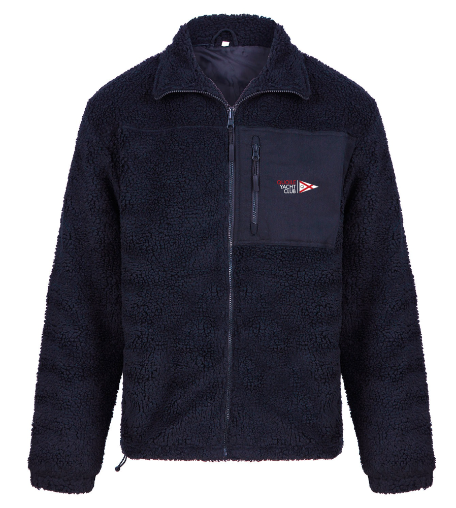 Quoile Sailing Club Zip-Through Fleece Jacket – Embroidered - Unisex