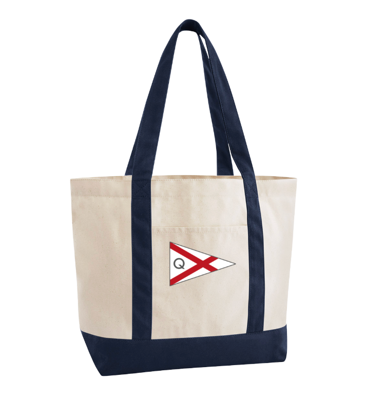 Quoile Sailing Club Large Tote Bag – Printed Burgee