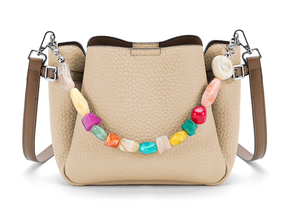 Personalised Charm Bucket Bag
