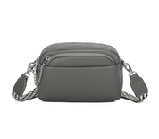 Sophia Grey Crossbody Bag