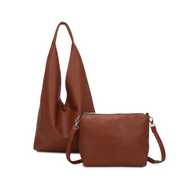 Erin Hobo Bag - Brown