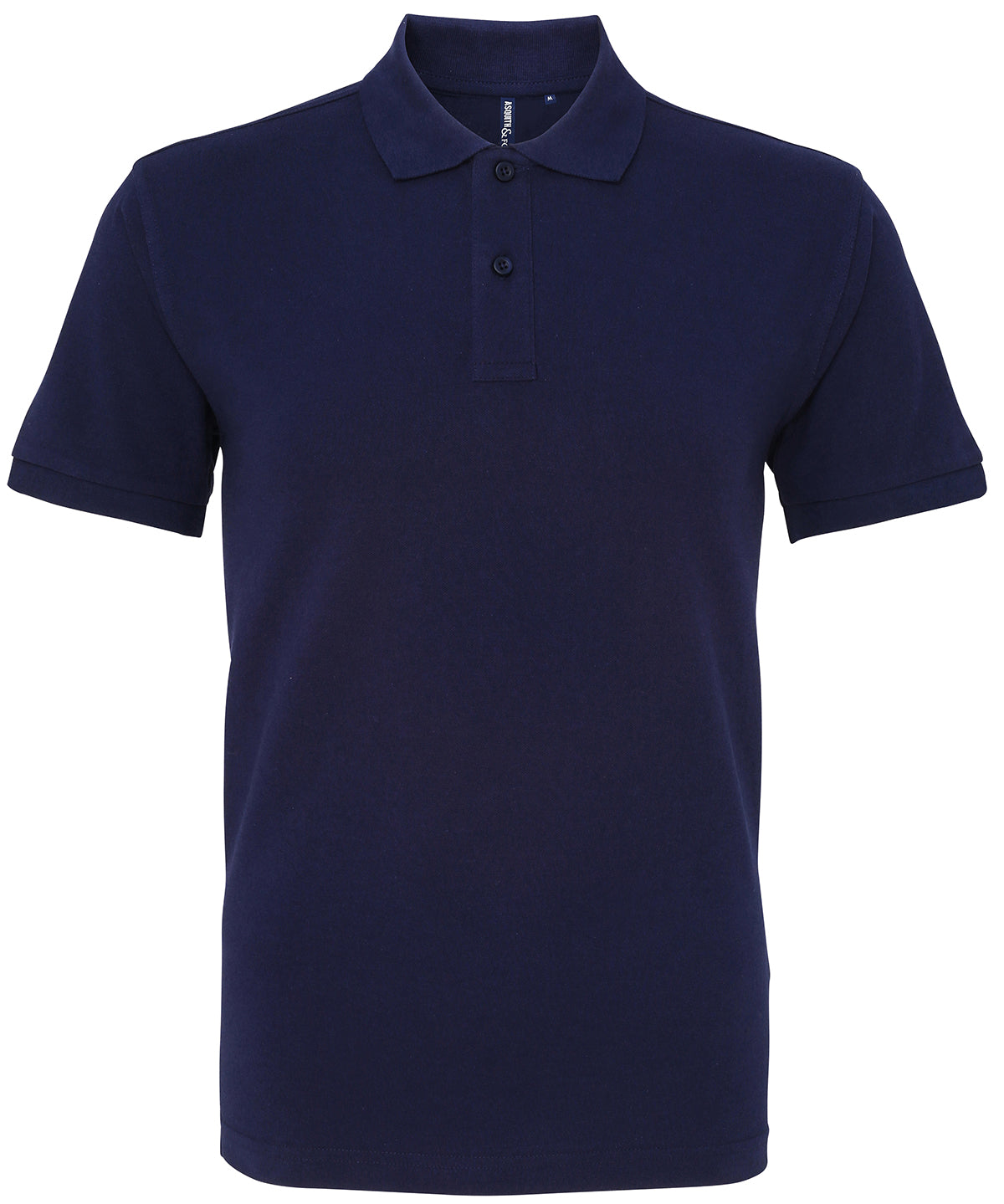 WORKWEAR SAMPLE SALE 2024 - AQ010 Asquith + Fox Unisex Polo - Navy - Size Large