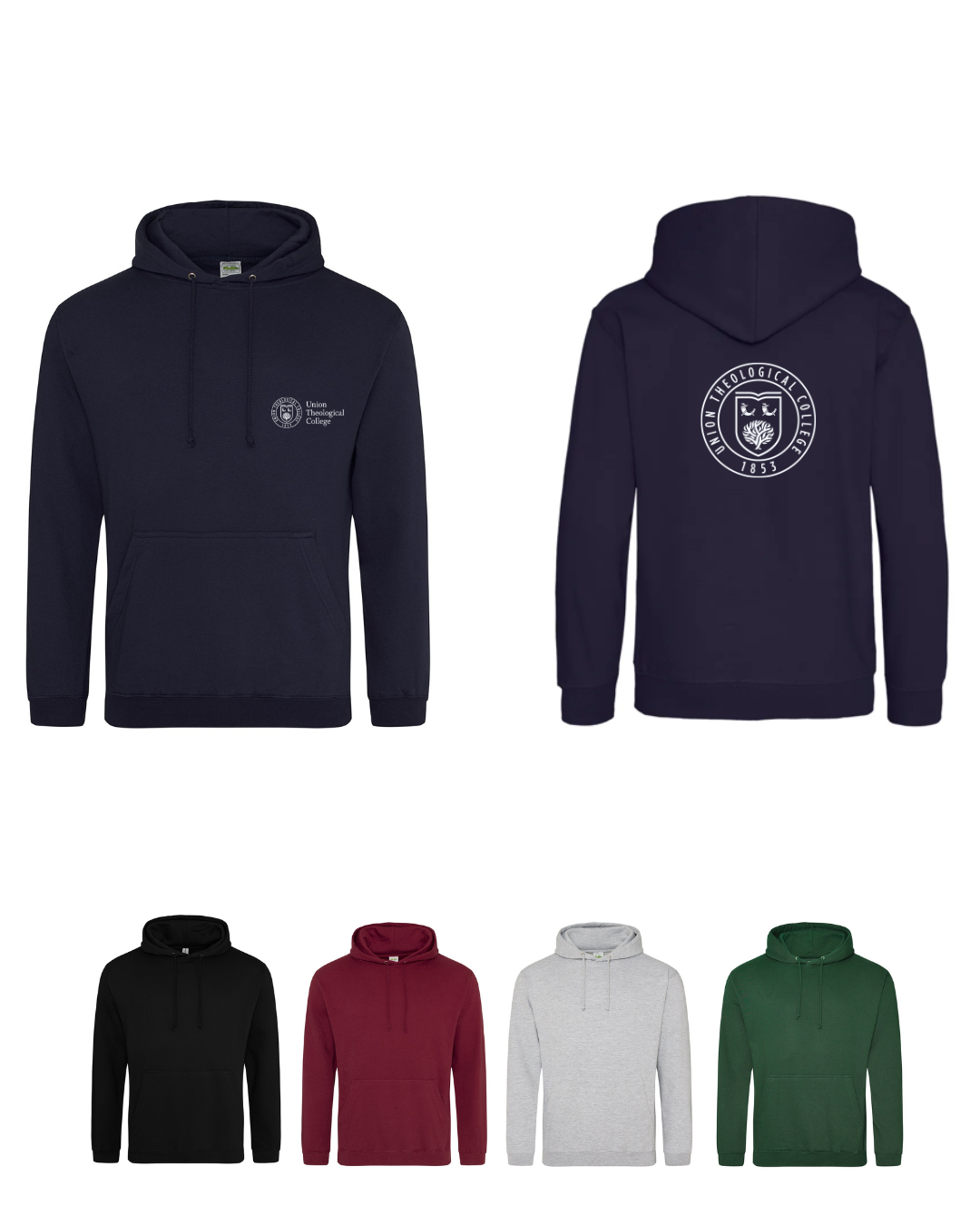 Union Theological College Printed Hoodie