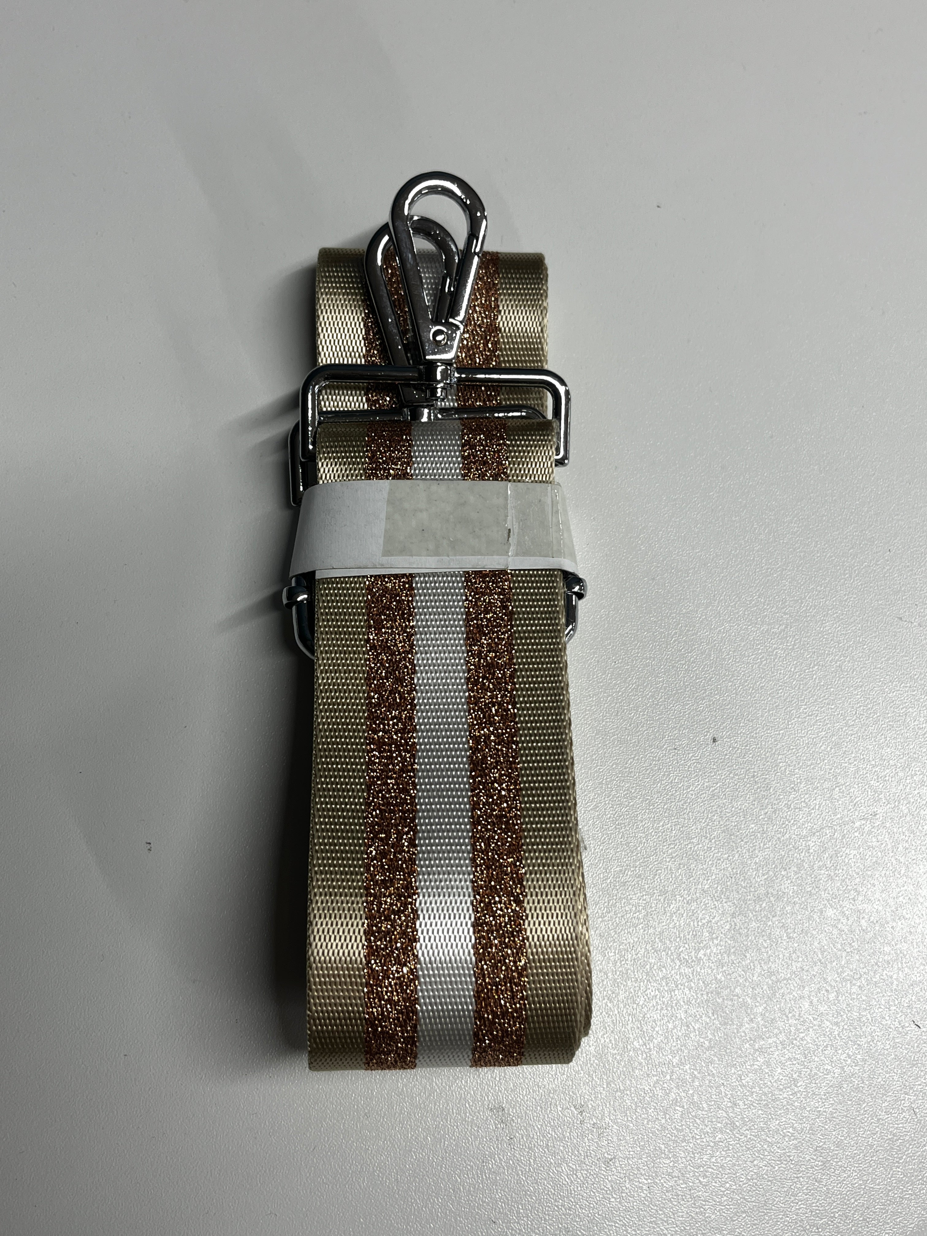 SUMMER SAMPLE SALE Gold stripe strap