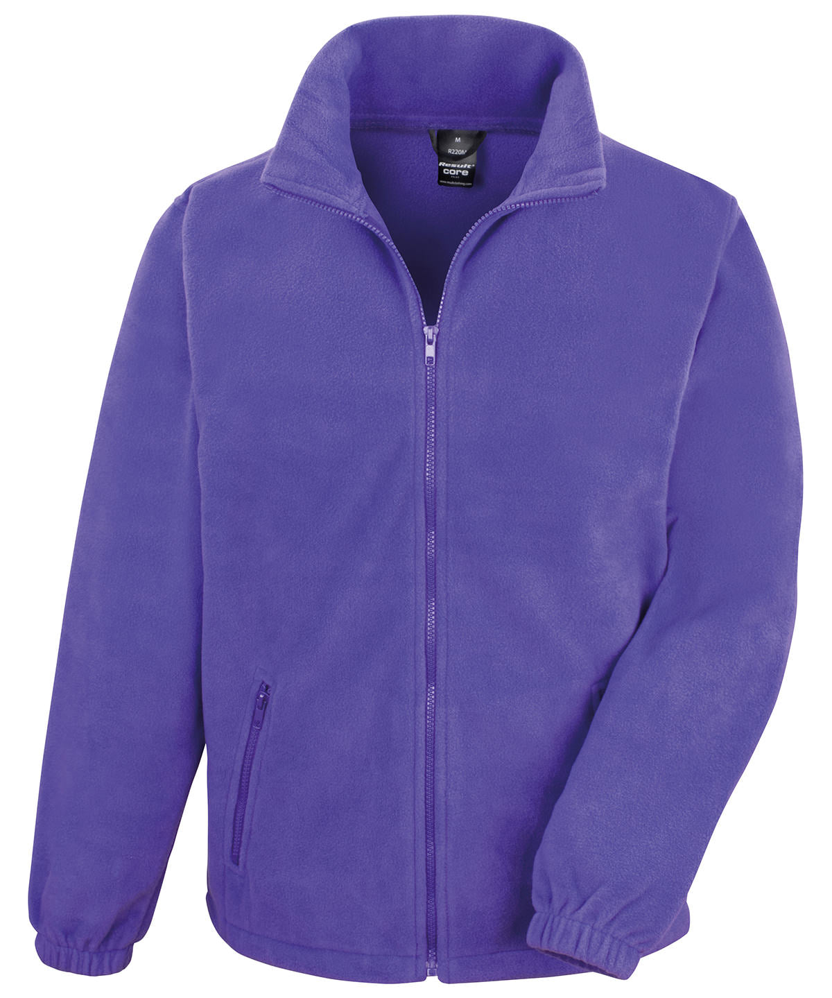 WORKWEAR SAMPLE SALE 2024 - R220X Result Core Unisex Full Zip Fleece - Purple - Size Medium