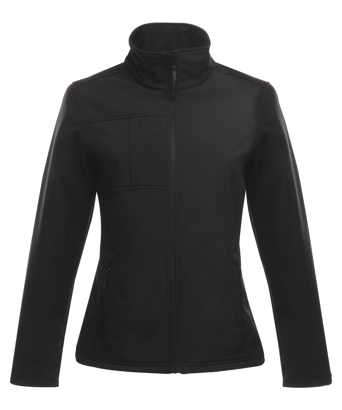 WORKWEAR SAMPLE SALE 2024 - RG195 Regatta Octagon Softshell Ladies Fit Jacket - Black - Size 12