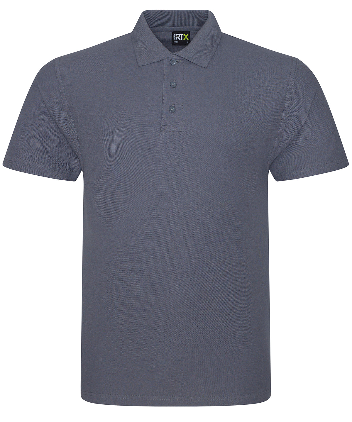 WORKWEAR SAMPLE SALE 2024 - RX101 Pro RTX Unisex Polo - Solid Grey - Size Medium
