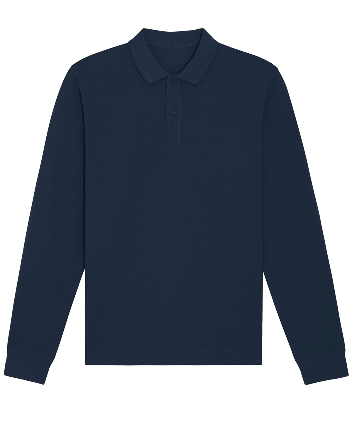 WORKWEAR SAMPLE SALE 2024 - SX127 Stanley and Stella Long Sleeve Polo - French Navy - Size Extra Large