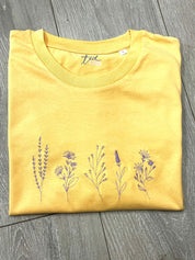 Wheat and Flowers T-shirt