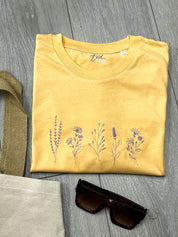 Wheat and Flowers T-shirt