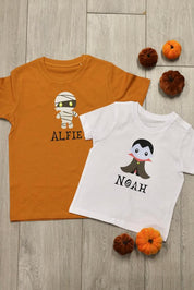 Personalised Halloween Character T-shirt