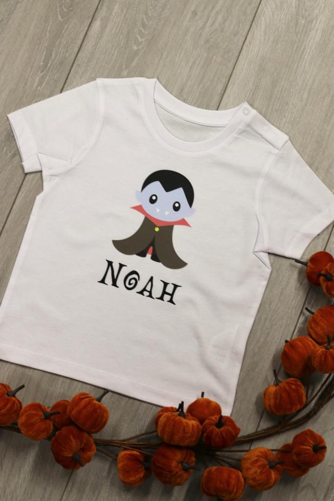 Personalised Halloween Character T-shirt