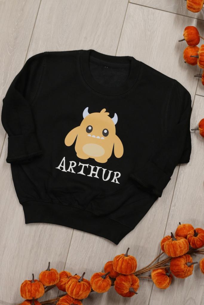 Personalised Halloween Character Jumper