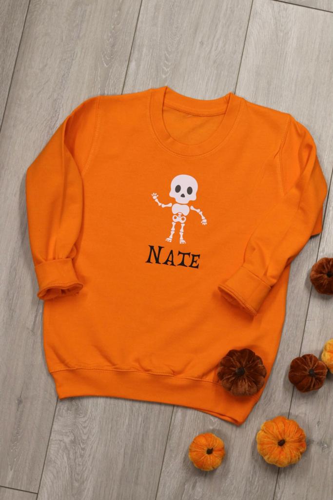 Personalised Halloween Character Jumper