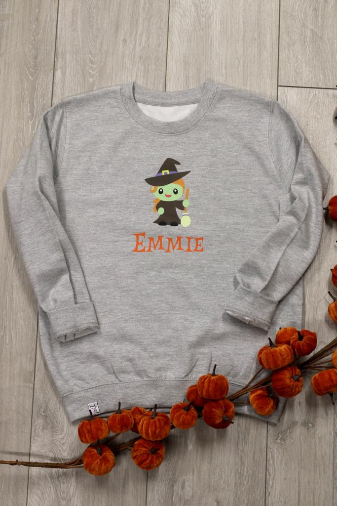 Personalised Halloween Character Jumper