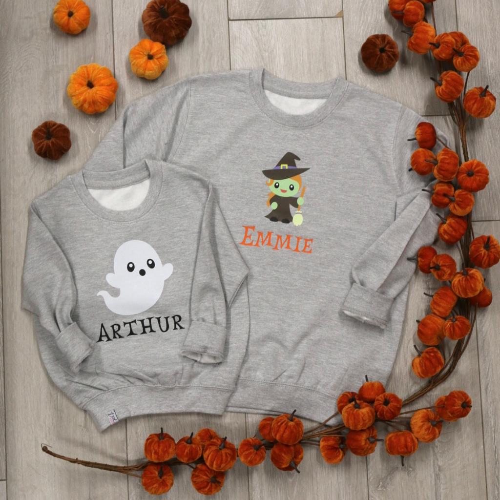 Personalised Halloween Character Jumper