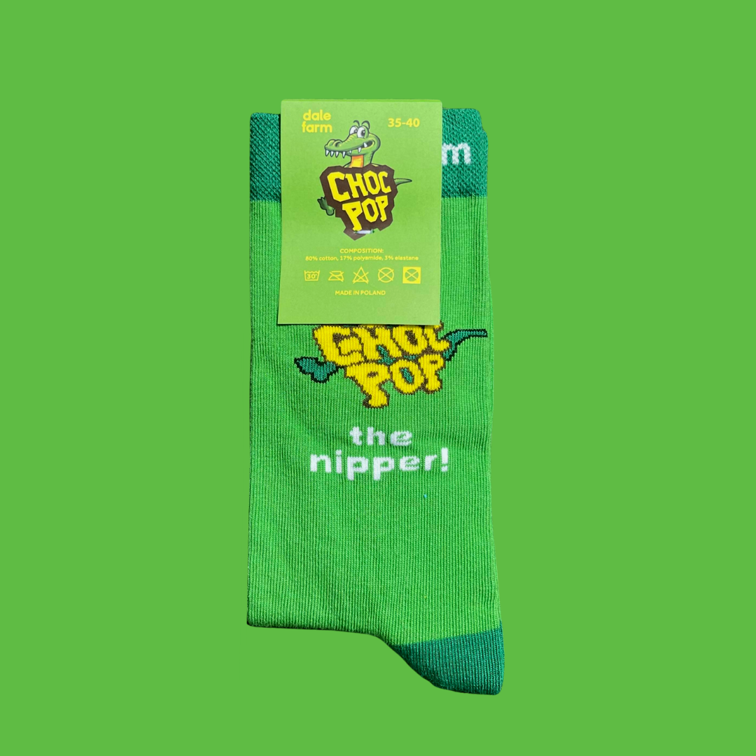'Choc Pop' Socks | Dale Farm x Ted & Stitch